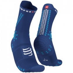 Calcetines Compressport ProRacing Socks v4.0 Trail Azul