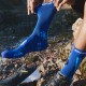 Calcetines Compressport ProRacing Socks v4.0 Trail Azul