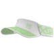 Visera Compressport Spiderweb Ultralight Blanco y Verde