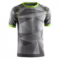 Camiseta Lurbel Samba Short Gris Verde
