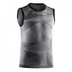 Camiseta Lurbel Samba Singlet Gris Negro