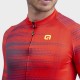 Maillot ciclismo ALÉ Solid Turbo Corto Rojo 