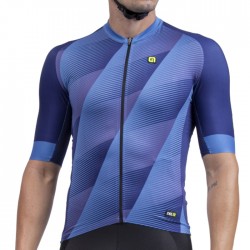 Maillot ciclismo ALÉ PRR Square Corto Azul