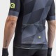 Maillot ciclismo ALÉ PRR Square Corto Gris