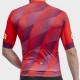 Maillot ciclismo ALÉ PRR Square Corto Rojo