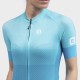 Maillot ciclismo mujer Alé corto Solid Level Turquesa