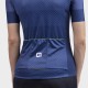 Maillot ciclismo mujer Alé corto Solid Level Azul