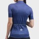 Maillot ciclismo mujer Alé corto Solid Level Azul