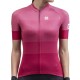 Maillot ciclismo mujer Alé corto Solid Level Burdeos