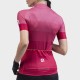 Maillot ciclismo mujer Alé corto Solid Level Burdeos