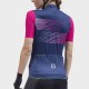 Maillot ciclismo mujer Alé corto PRS Logo Azul Rosa