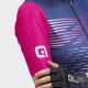 Maillot ciclismo mujer Alé corto PRS Logo Azul Rosa