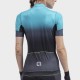 Maillot ciclismo mujer ALÉ PRS Gradient Corto Turquesa Negro