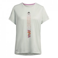 Camiseta Agravic Linen Mujer Green