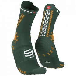 Calcetines Compressport ProRacing Socks v4.0 Trail Verde