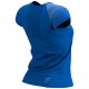 Camiseta Compressport Performance SS Mujer Azul