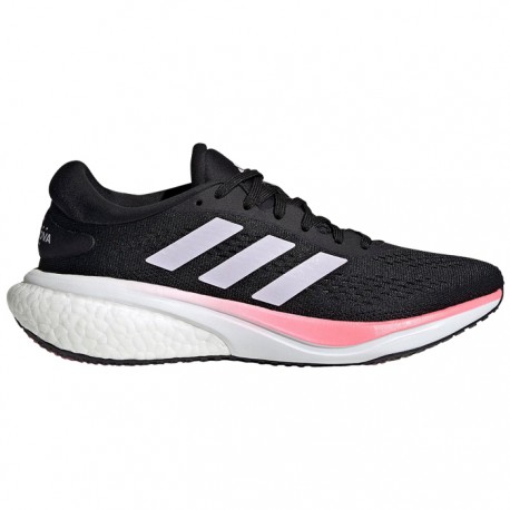 Tenis adidas de store mujer negro con rosa