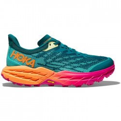  Zapatillas Hoka Speedgoat 5 Mujer Verde Agua