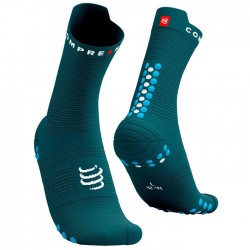 Calcetines COMPRESSPORT Pro Racing Socks V4.0 Run High Azul