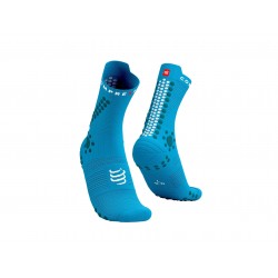 Calcetines Compresssport Pro Racing Socks v4 Trail High Azul Claro