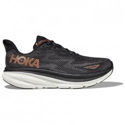  Zapatillas HOKA Clifton 9 Mujer Negro Dorado