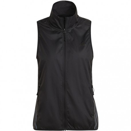 Chaleco Cortavientos Adidas Icon Mujer Negro