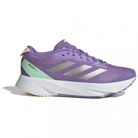 lila pobreza Brillante Zapatillas Adidas Adizero SL Mujer Violeta