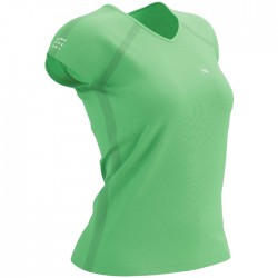 Camiseta Compressport Training SS Mujer Verde