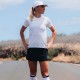 Camiseta Compressport Trainning SS Logo Mujer Blanco