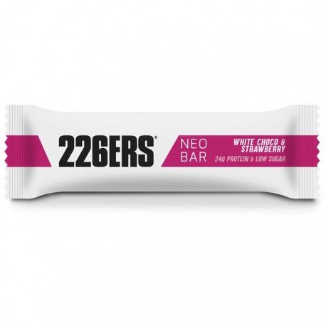 Barrita Proteínas 226ers NEO 24% Low Sugar Choco Blanco Fresa