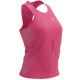Camiseta Compressport Performance Mujer Tirantes Rosa