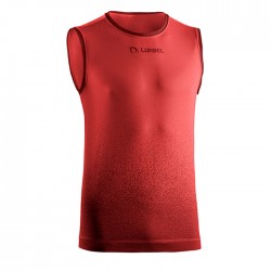 Camiseta Lurbel Samba Singlet Rojo Negro