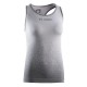 Camiseta Lurbel Samba Singlet Mujer Gris Hielo