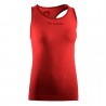 Camiseta Lurbel Samba Singlet Mujer Rojo Negro