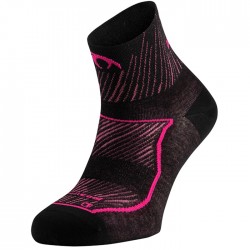 Calcetines Lurbel Race Lyn Negro Rosa