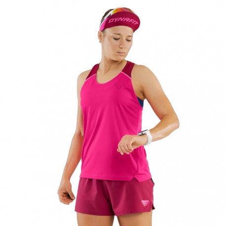 Camiseta Tirantes Dynafit SKY Tank Mujer Rosa