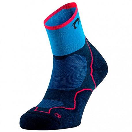 Calcetines Lurbel Desafio Four Azul Fucsia Trail Running