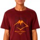 Camiseta Trail Running Asics Rojo Naranja