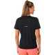 Camiseta Running Asics RACE Top Performance Mujer Negro Gris