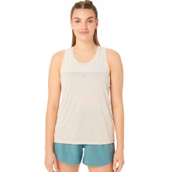 Camiseta Tirantes Running Asics RACE Tank Mujer Negro Gris