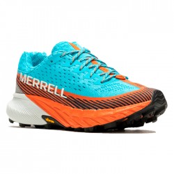  Zapatillas MERRELL Agility Peak 5 Mujer Azul Naranja