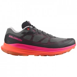  Zapatillas Trail Running Salomon Ultra Glide 2 Negro Rosa Naranja