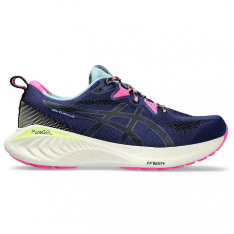 Zapatillas de running Asics Gel Nimbus 25 Azul Verde Rosa Mujer