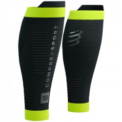 Perneras de Compresión Compressport R2 3.0 Flash Negro Amarillo