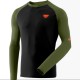 Camiseta Dynafit Alpine Pro Manga Larga Verde Negro