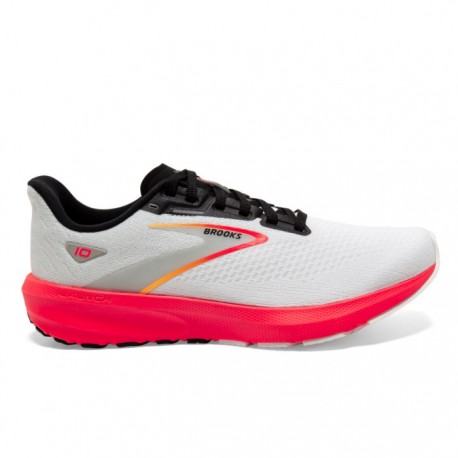  Zapatillas Brooks Launch 10 Mujer Gris Rojo