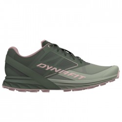  Zapatillas Dynafit Alpine Mujer Verde Rosa