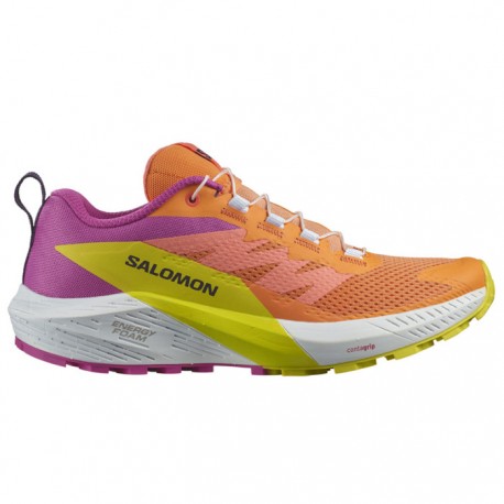  Zapatillas Salomon Sense Ride 5 Mujer Naranja Rosa