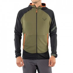 Sudadera Dynafit Transalper Light Hoody Verde Negro