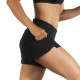 Pantalón Brooks Chaser 5" Mujer Negro